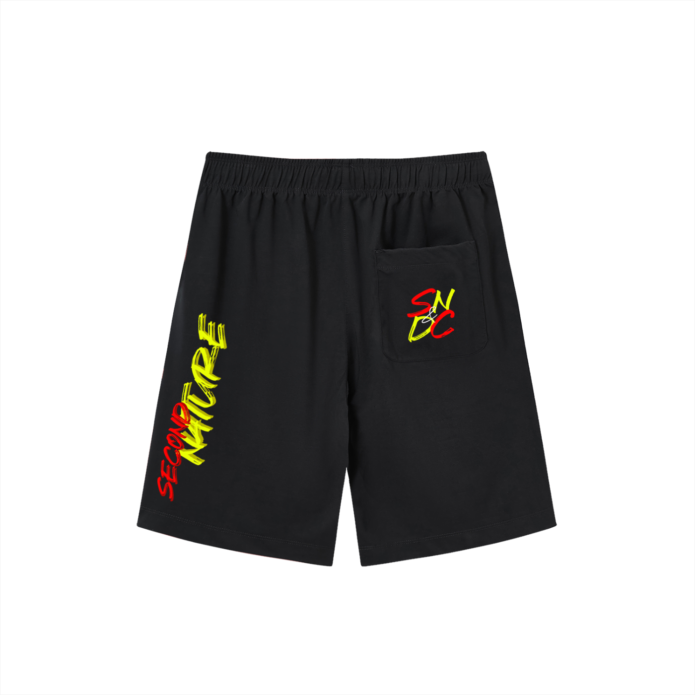 shorts,yellow,red,mens